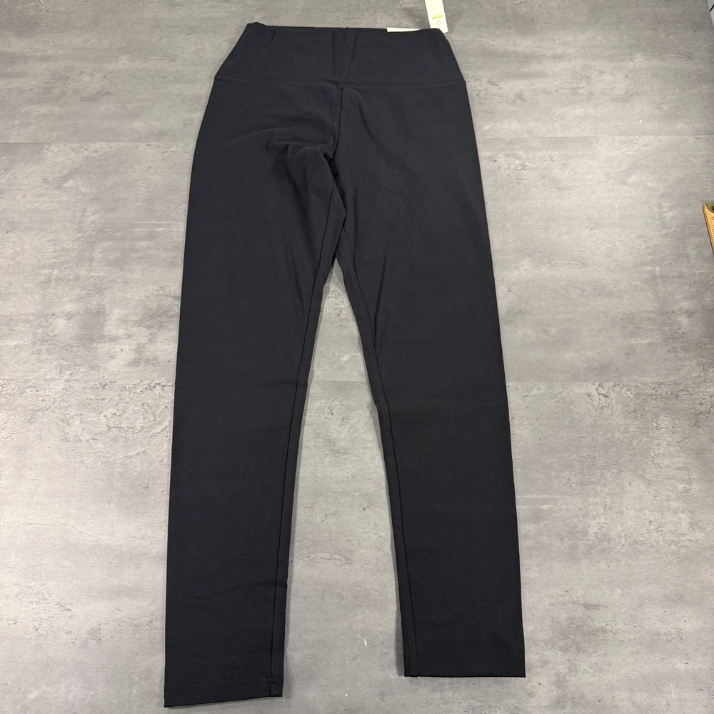 Aerie Leggings Womens Large Long OFFLINE OG Original Black High Rise Yoga Gym